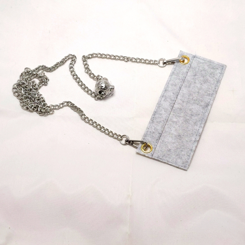 NWOT Unbranded nbranded Long wallet insert and adjustable purse chain